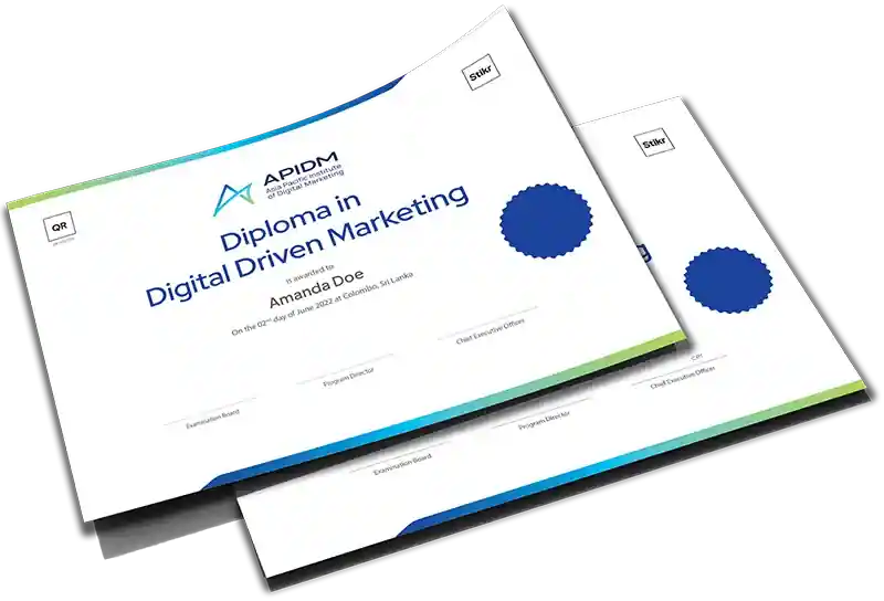 DDDM Certificate